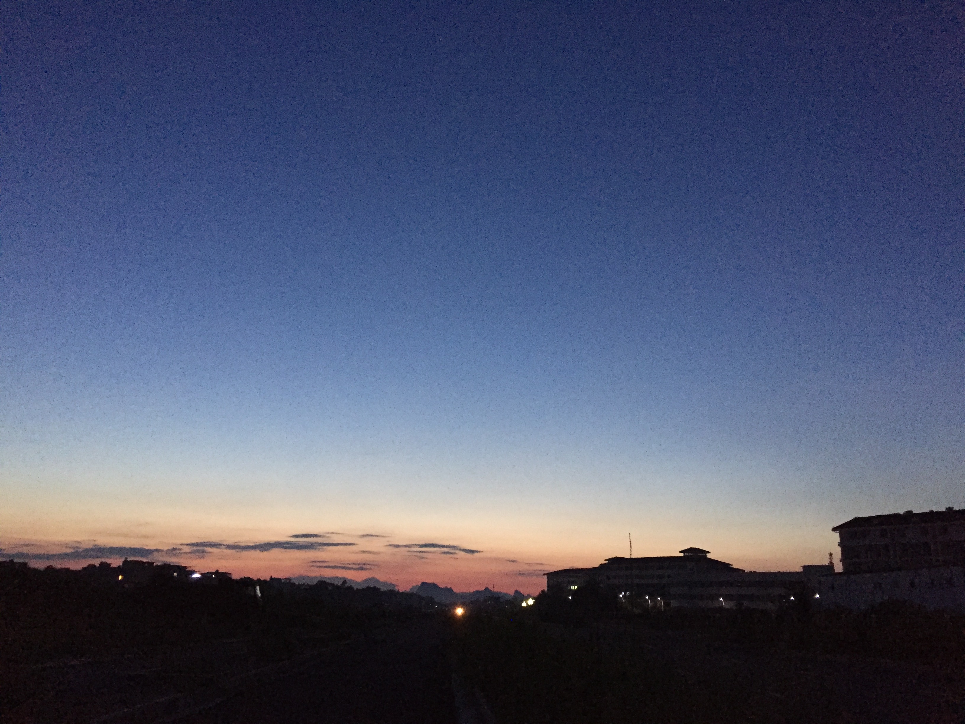 晚霞