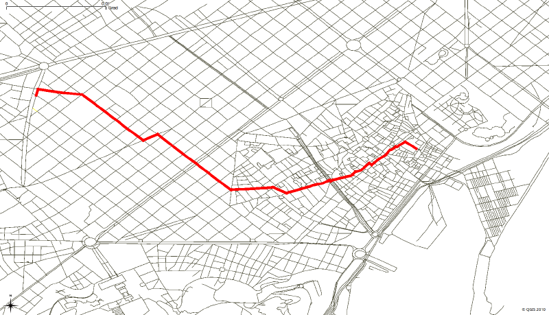Featured image of post Python网络分析: GIS最短路径