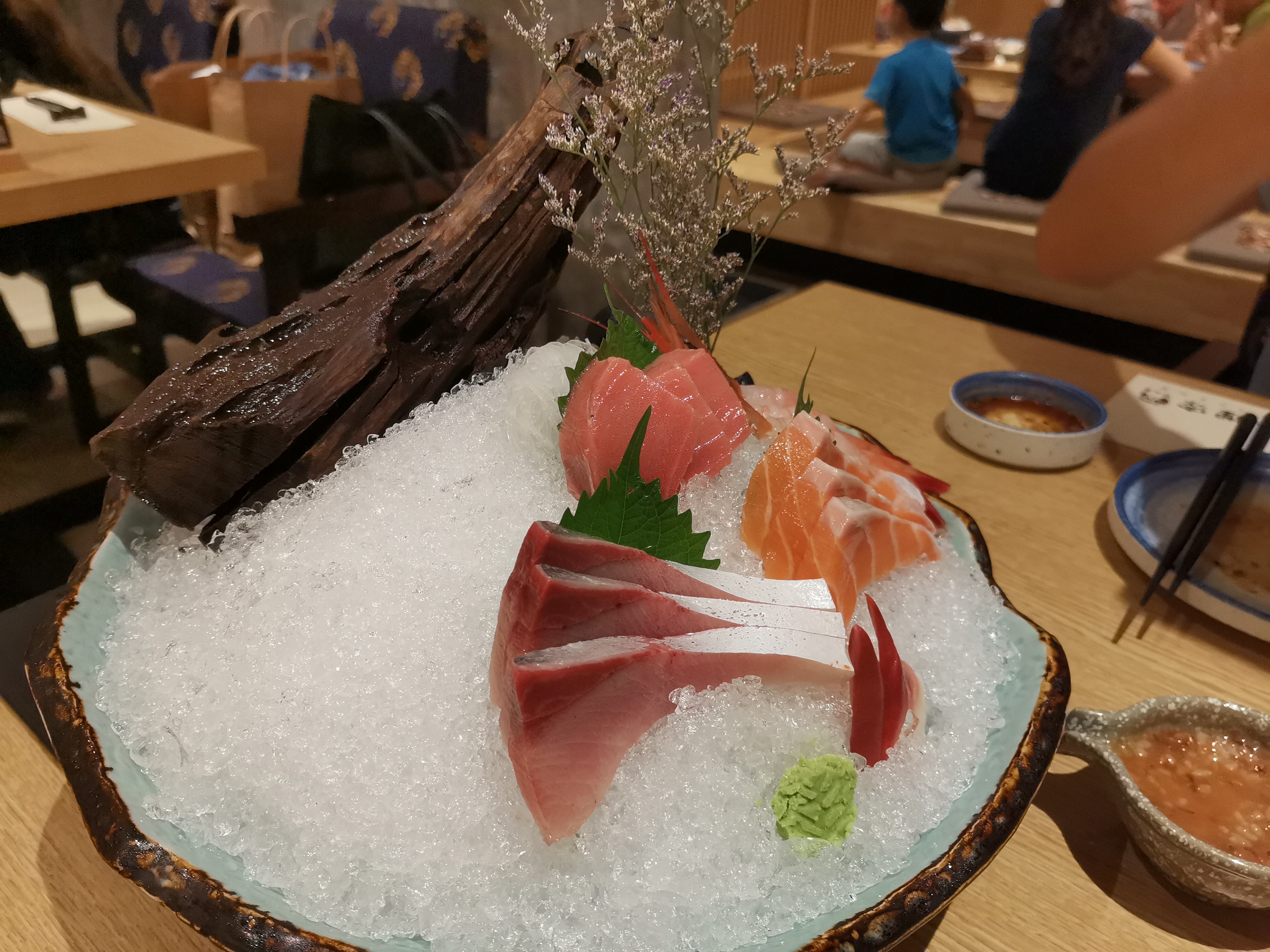万达某家日本料理的刺身
