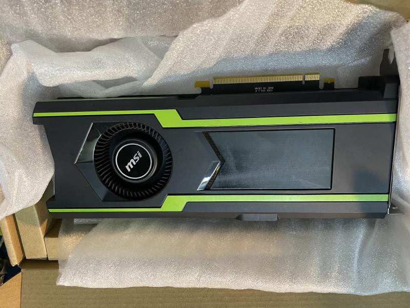 Featured image of post 搞了一张公版的1080ti