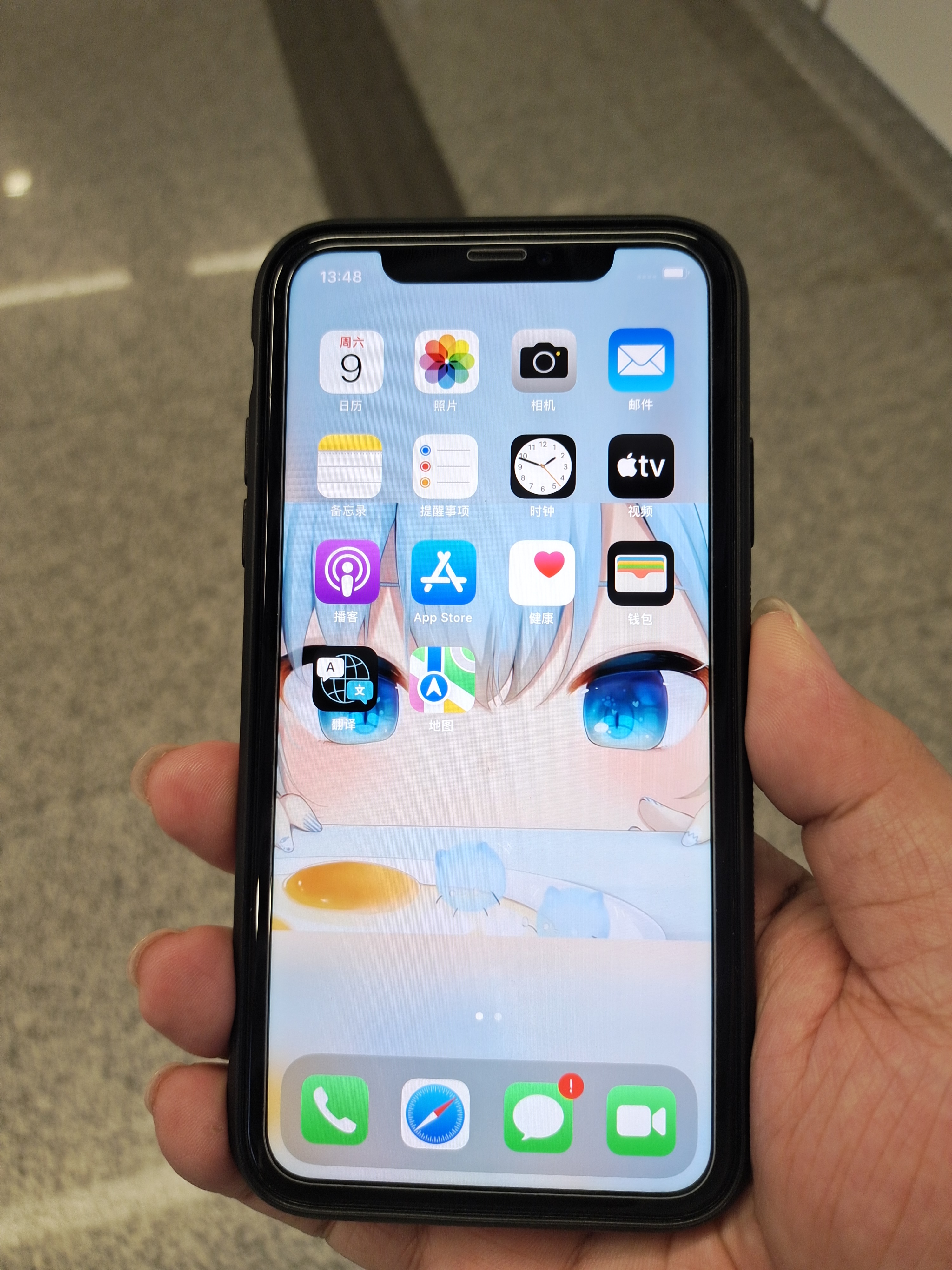 过了试用期，发工资给老妈买了一台新手机，虽然是二手
