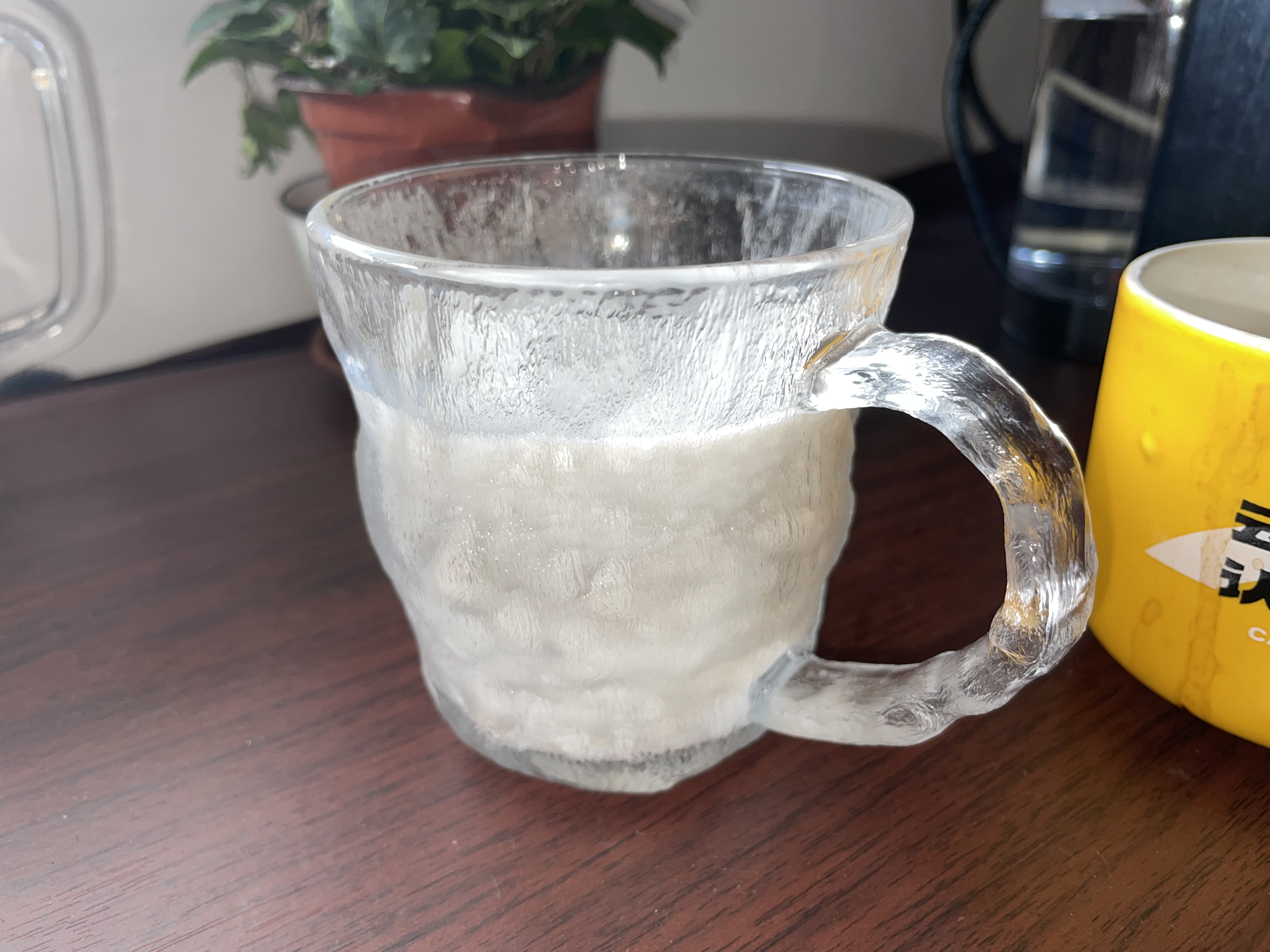 大半杯厚椰乳